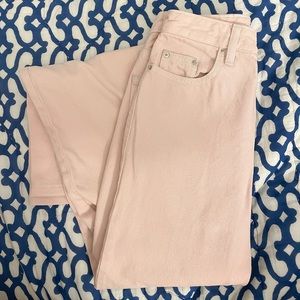 Pacsun Boyfriend High Rise Pale Pink Jeans in Size 24